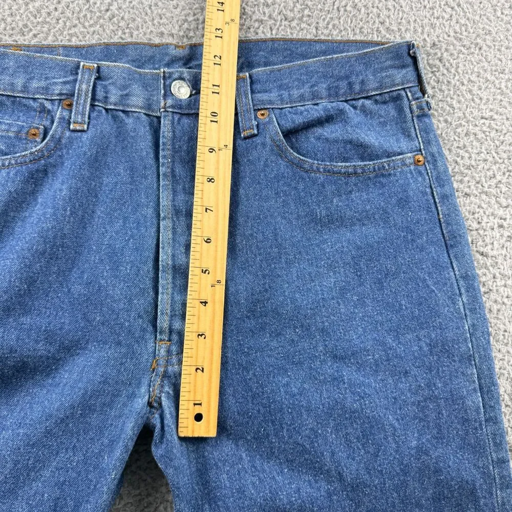 Vintage Levi's 501 XX Jeans 32x30 (Tag 34x30) USA Made Button Fly 1985 525 Levis